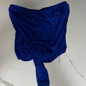 Marciano bodysuit Dodger Blue color size Large wore once